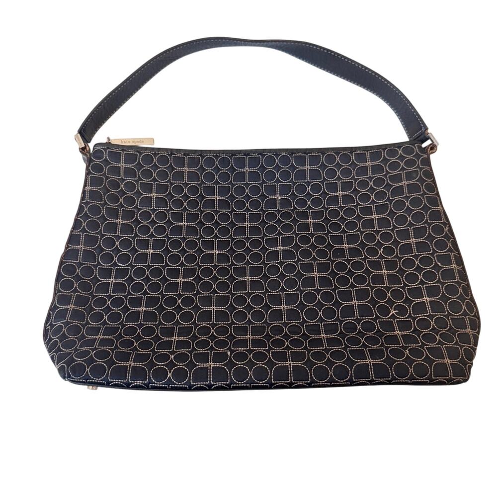 Kate Spade Black Quilted Noel Shoulder Bag Handbag Purse Women’s Fall Classic